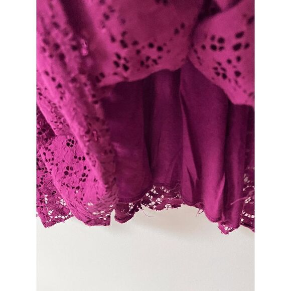 ModCloth
Maitai Womens Lined Scoop Neck Sleeveless Summer Lace Dress Purple Sz M - Picture 5 of 7
